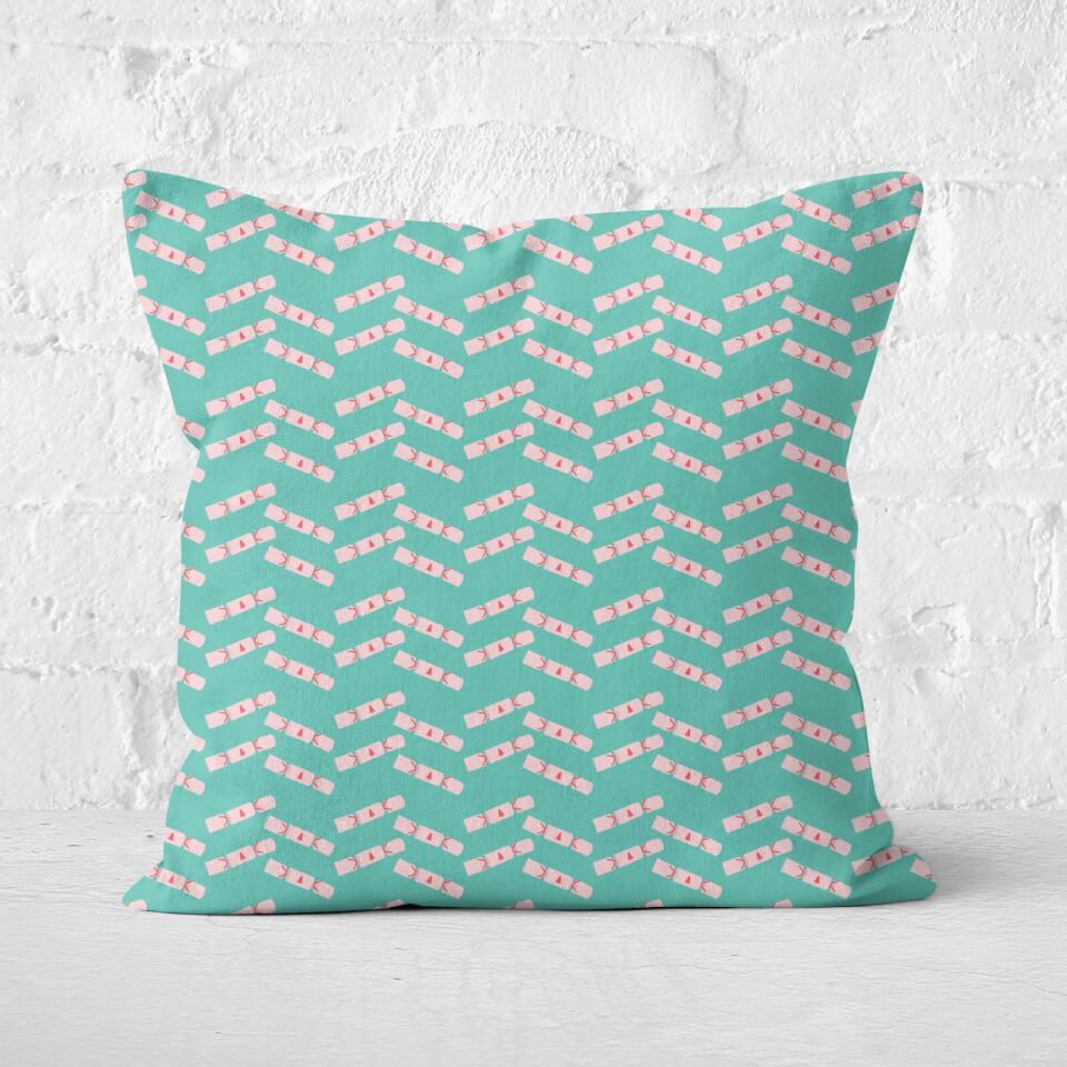 Cracker Stripes Square Cushion