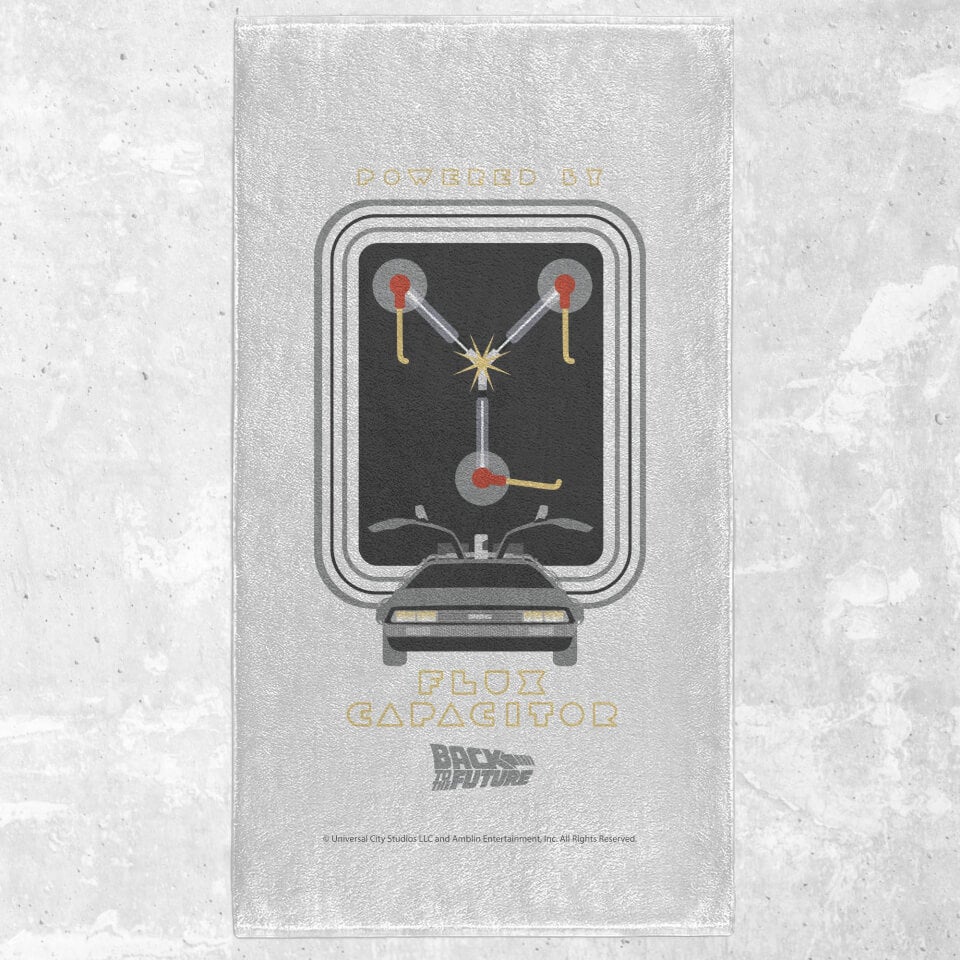Back to the Future Flux Capacitor - Fitness Towel 0
