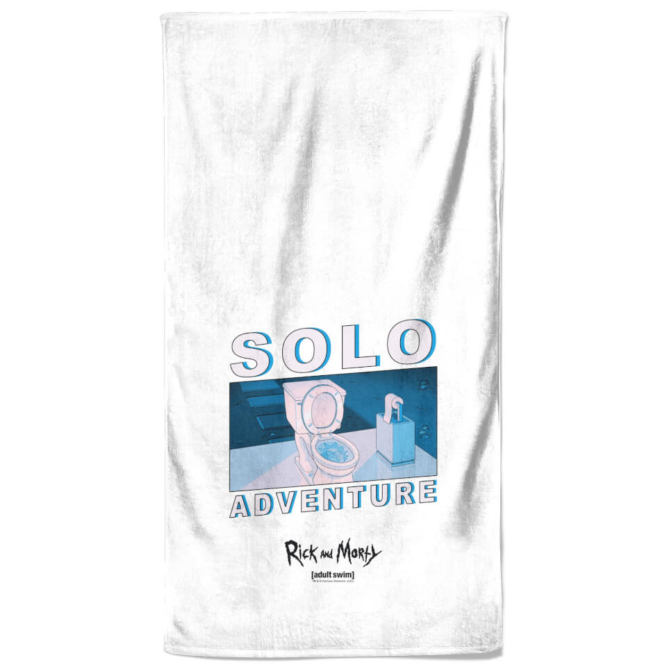 Rick and Morty Solo Adventure Beach Towel