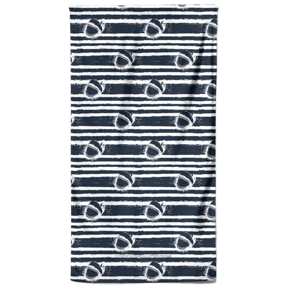 Jaws Stripes Beach Towel