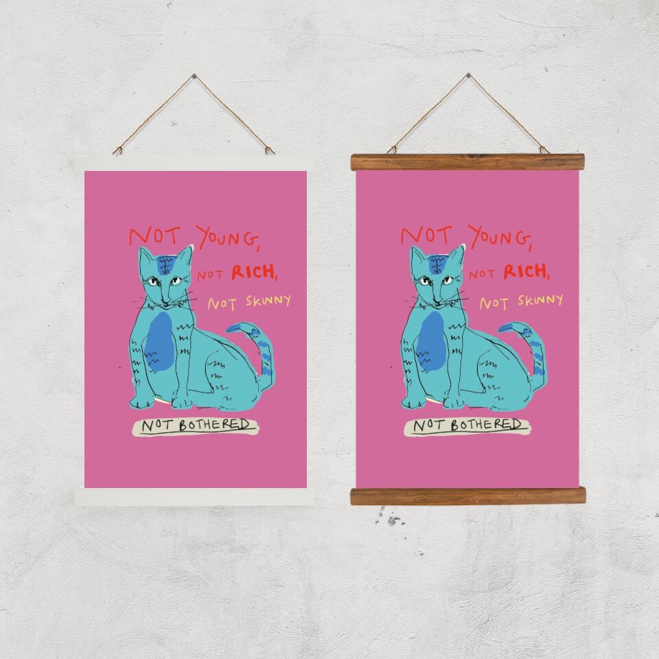 Poet & Painter Not Bothered Giclee Art Print 1