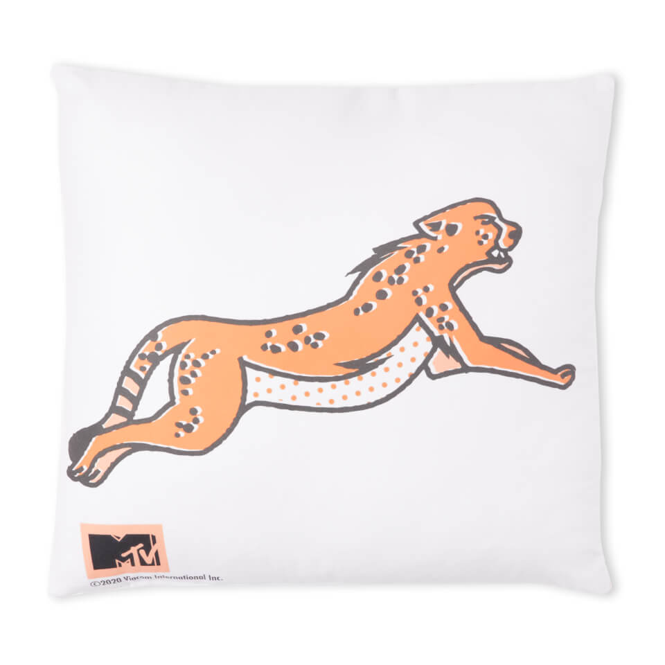 MTV Cheetah Square Cushion