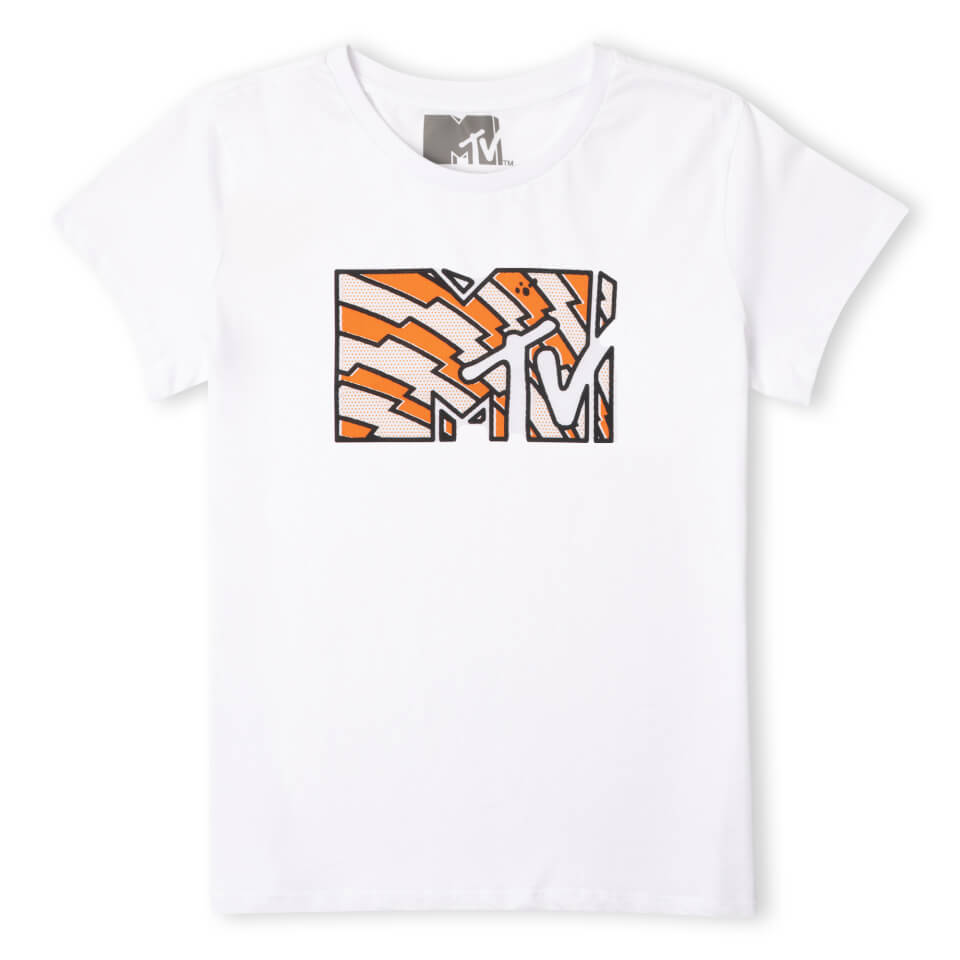 MTV Logo Men's T-Shirt - White