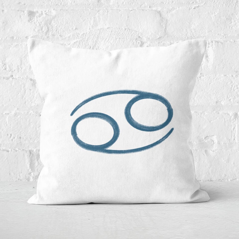 Cancer Symbol Square Cushion