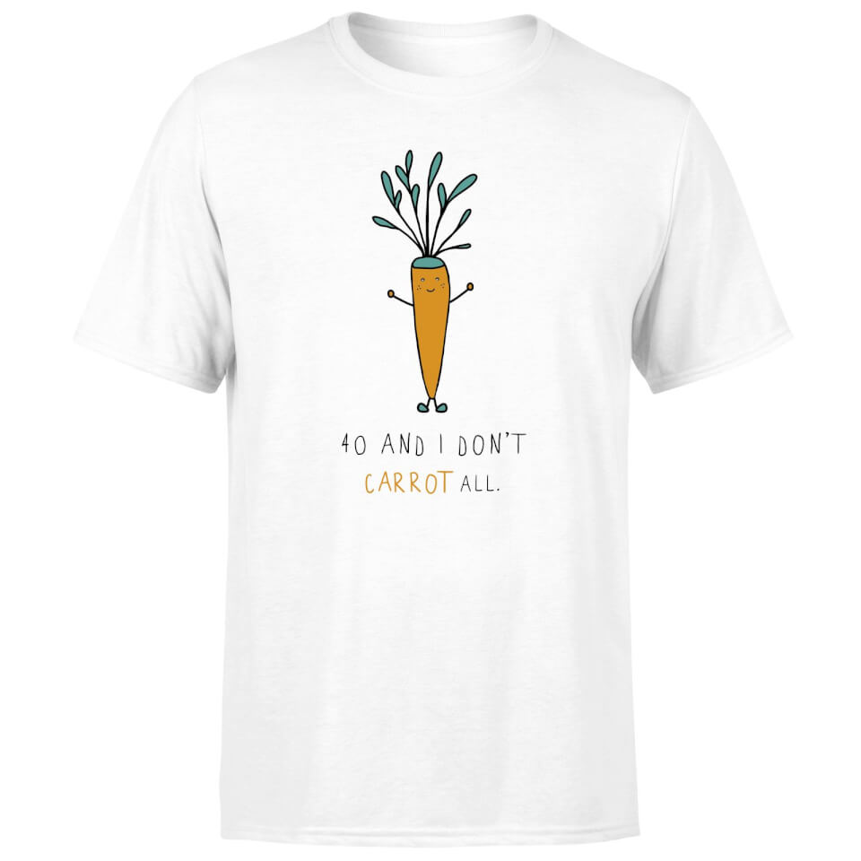 40th Birthday Carrot Men's T-Shirt - White