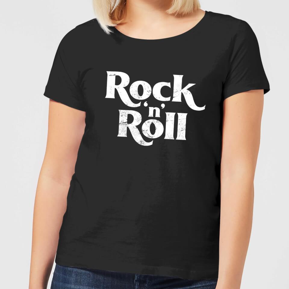 Rock N Roll Women's T-Shirt - Black