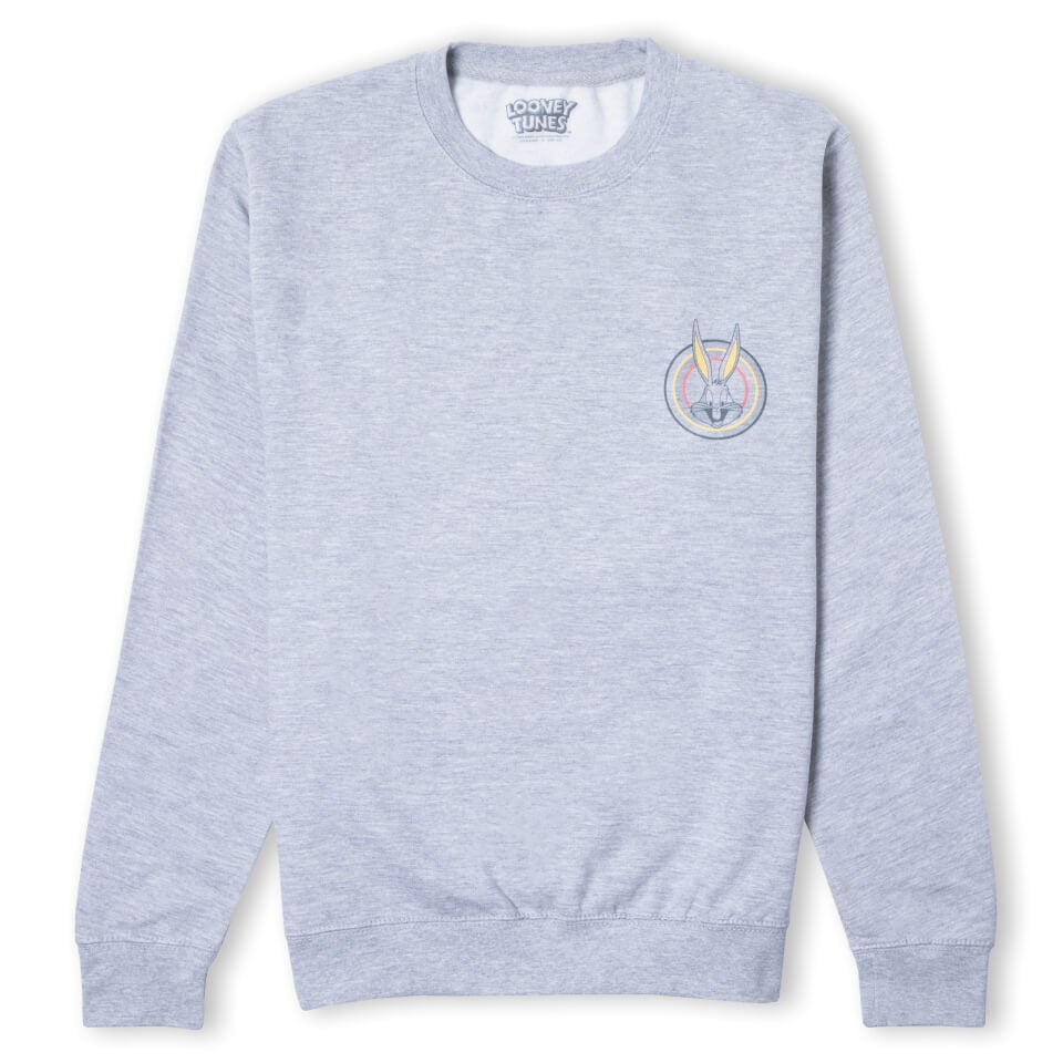 Looney Tunes Bugs Bunny Unisex Sweatshirt - Grey
