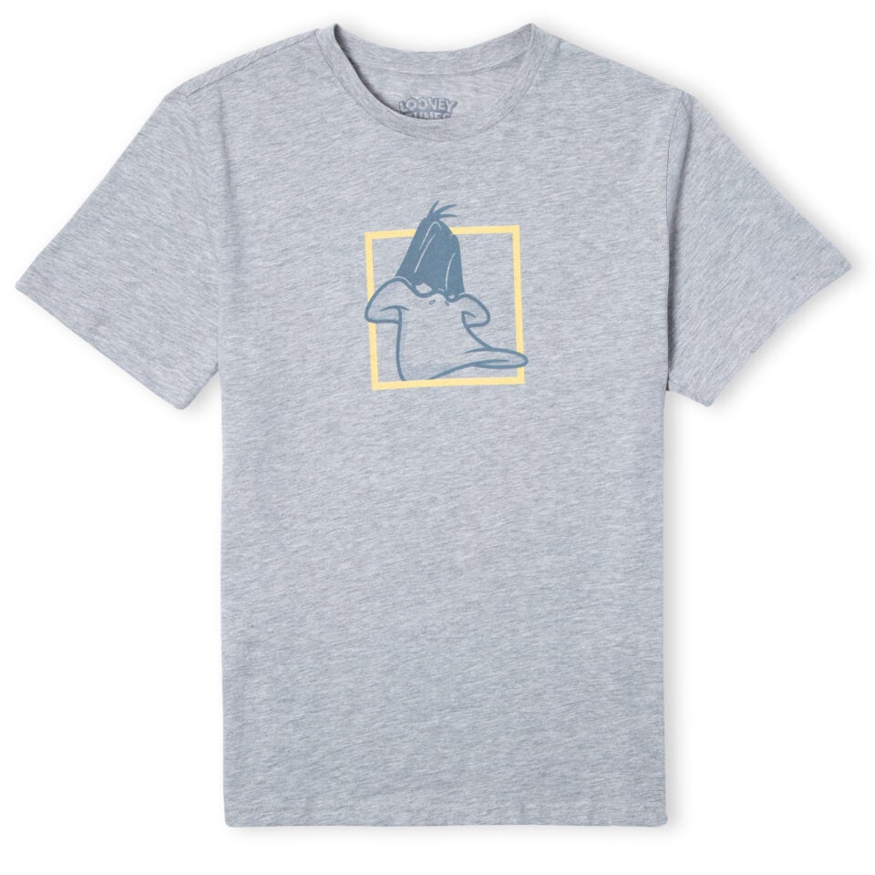 Looney Tunes Daffy Duck Unisex T-Shirt - Grey