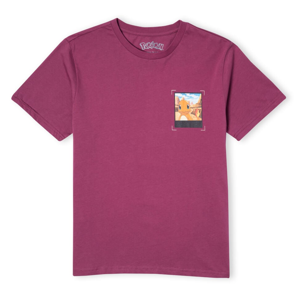 Pokémon Charmander's Desert Adventure Unisex T-Shirt - Burgundy