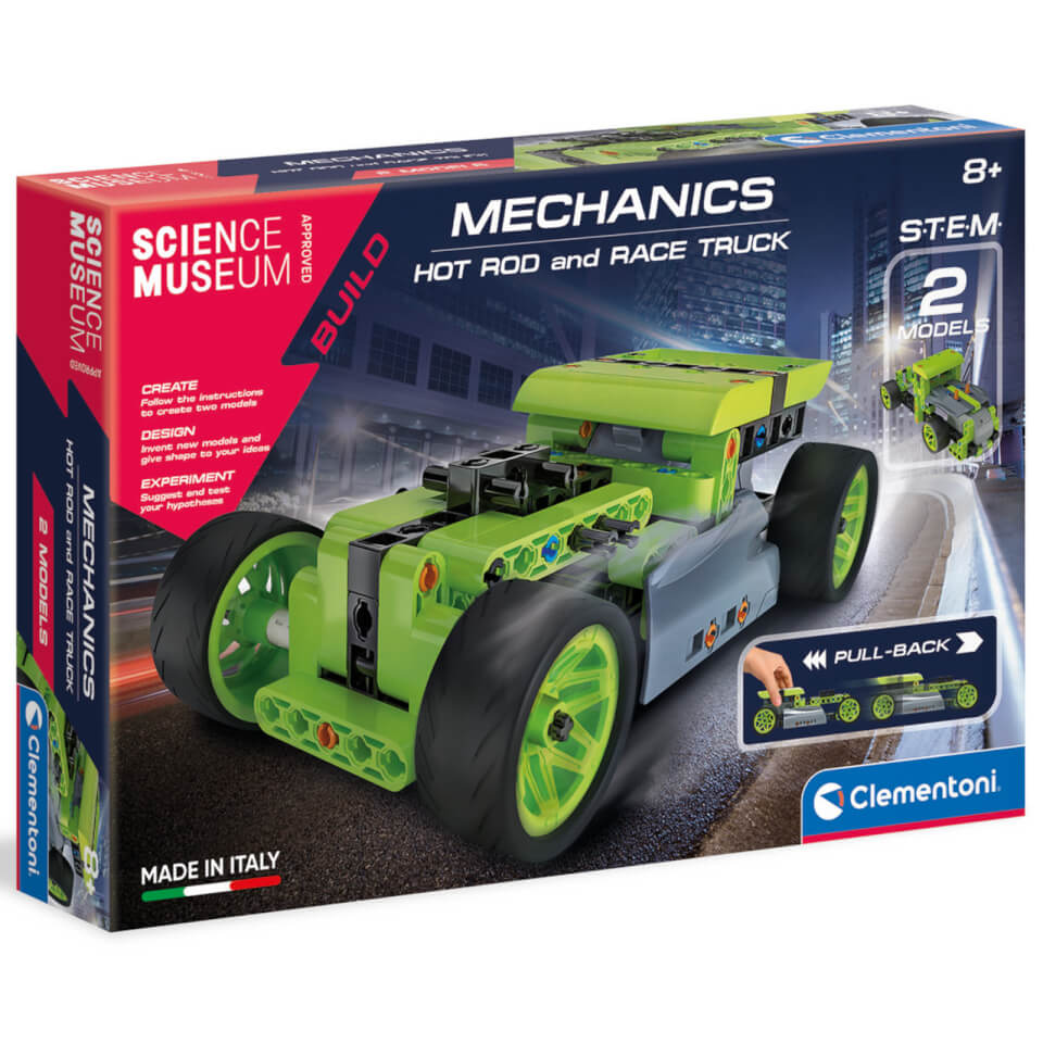 Science Museum Mechanics Lab - Pull Back Car Toy