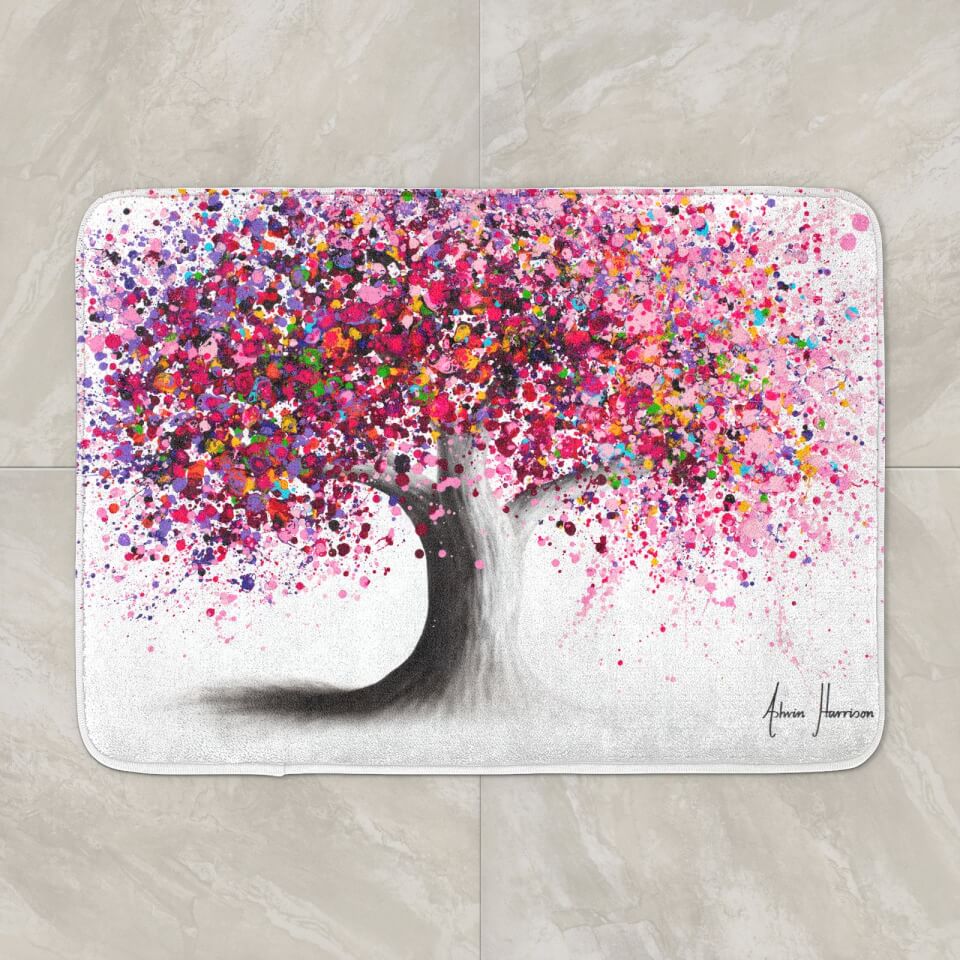 Wild Blossom Tree Bath Mat