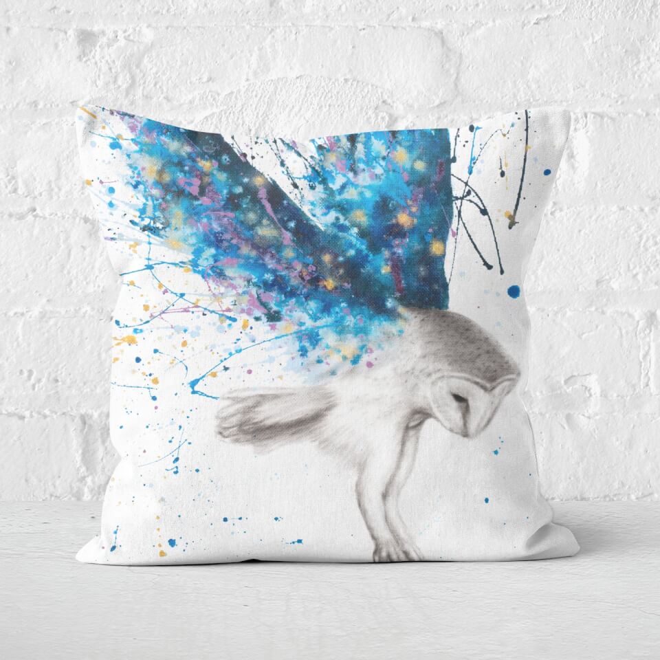 The Spirit Owl Square Cushion