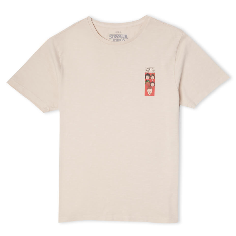 Stranger Things Comic Book Cover Unisex T-Shirt - White Vintage Wash
