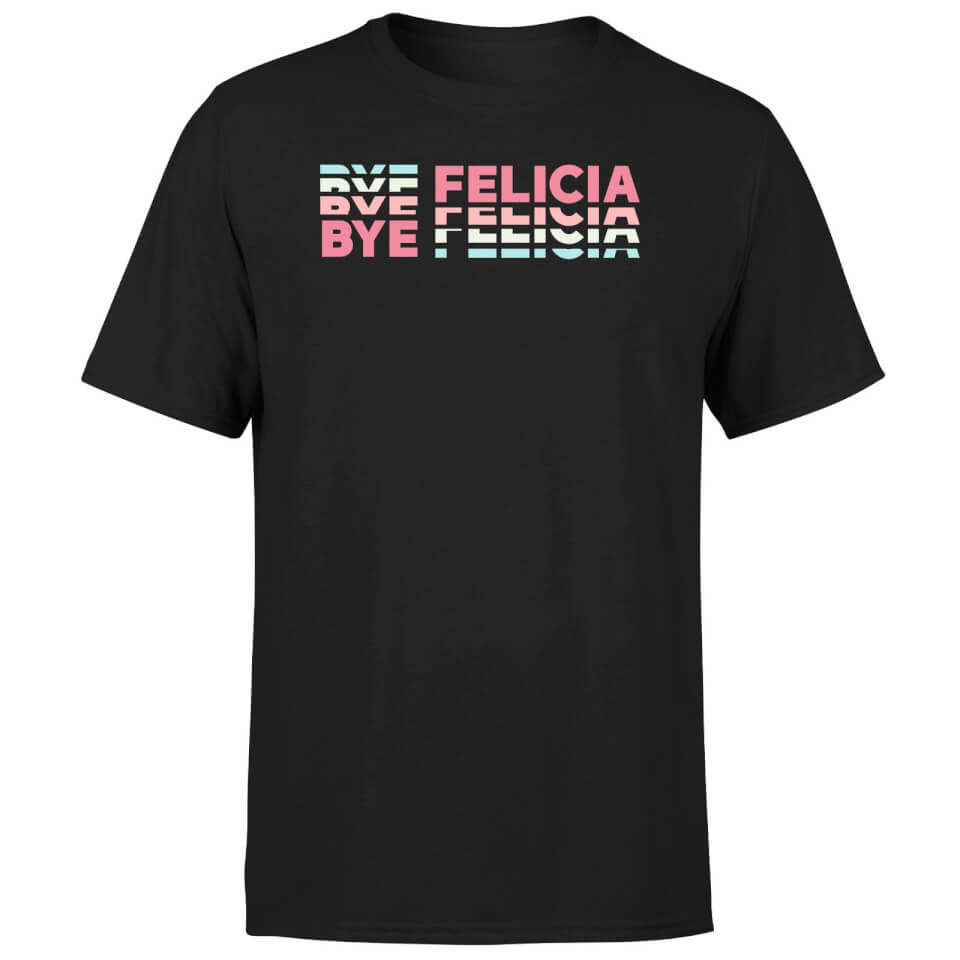 Bye Felicia Glitched Men's T-Shirt - Black