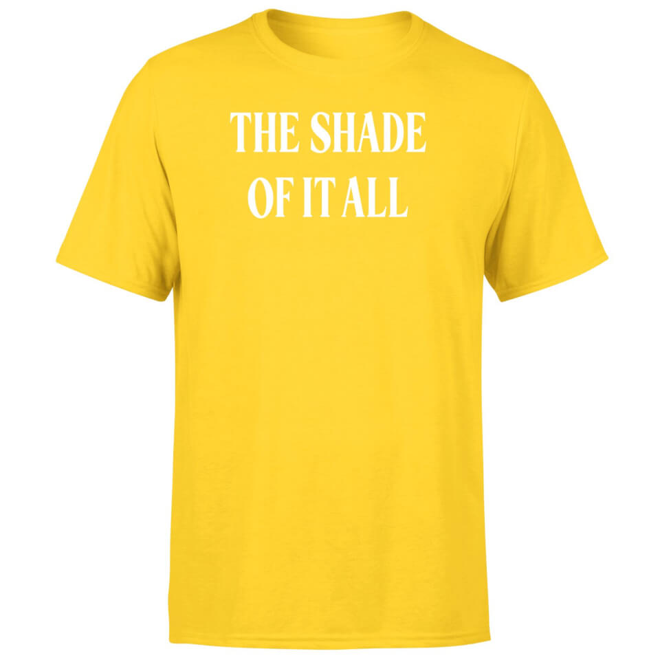 Drag Race The Shade Of It All Men's T-Shirt - Yellow
