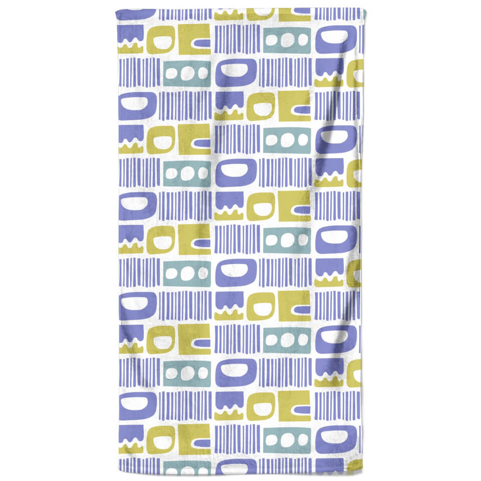 Retro Ocean Beach Towel