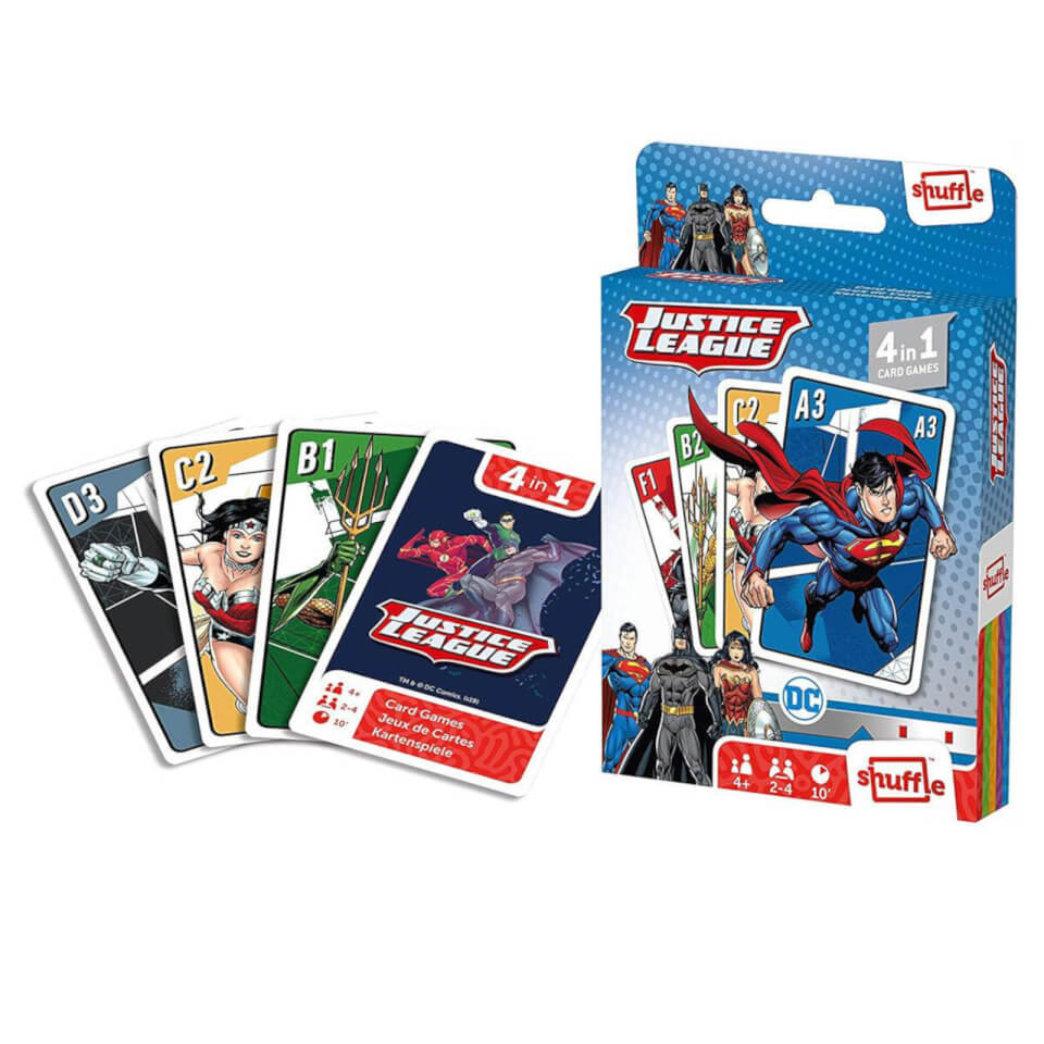 Shuffle Plus Card Game - Justice League 0