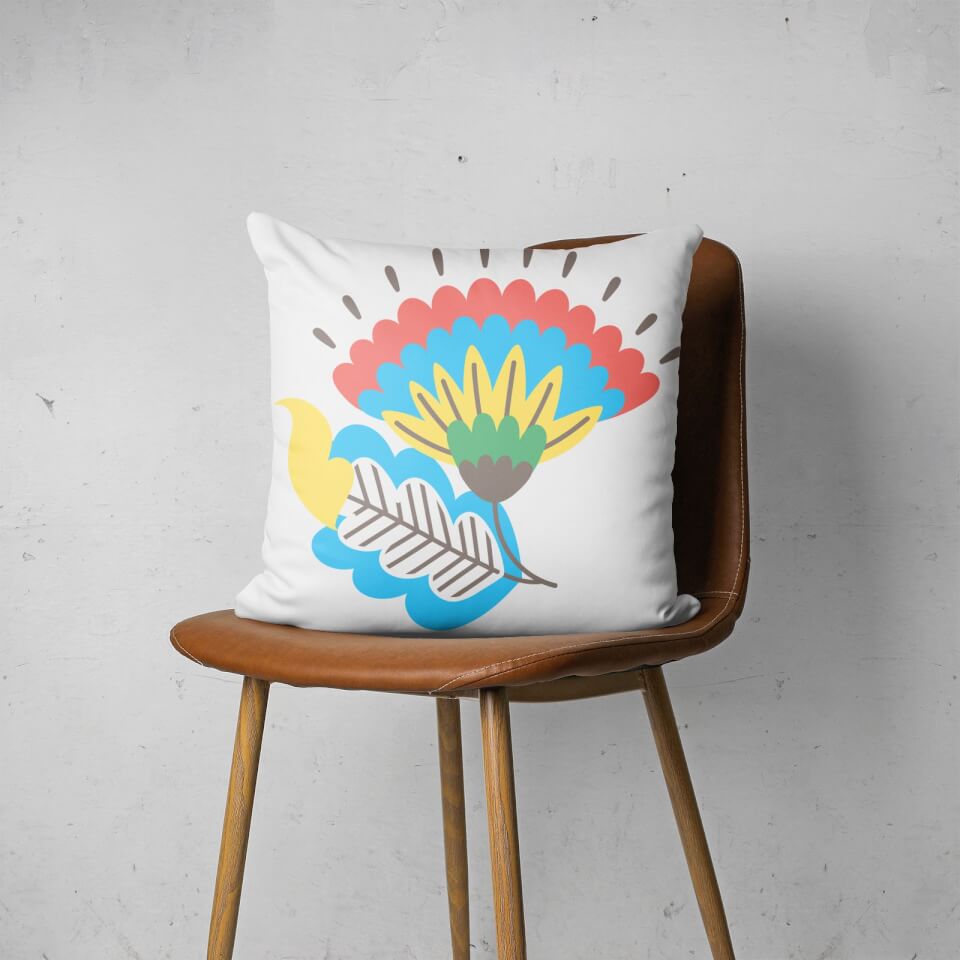 Sociable Flower Square Cushion 2