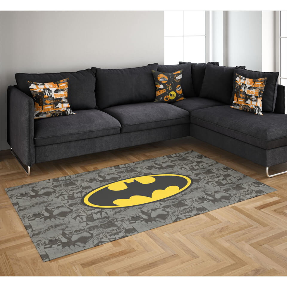 Decorsome x Batman Comic Woven Rug