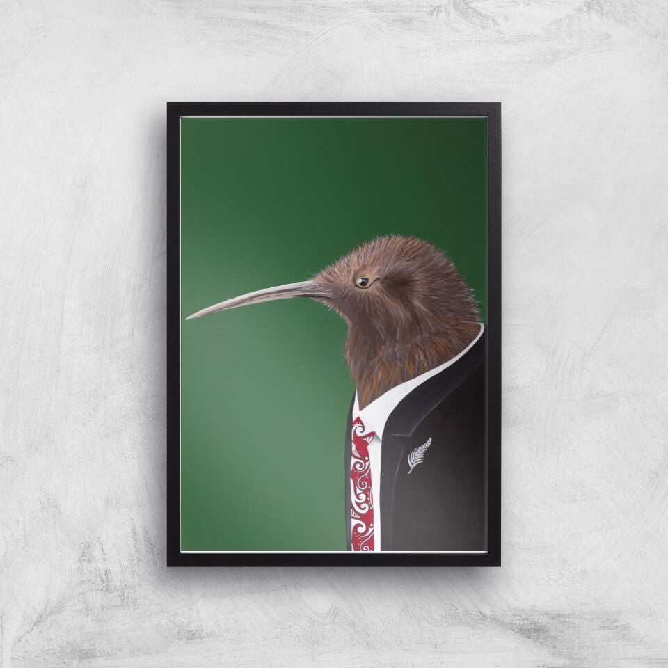 Kiwi In Suit Giclee Art Print