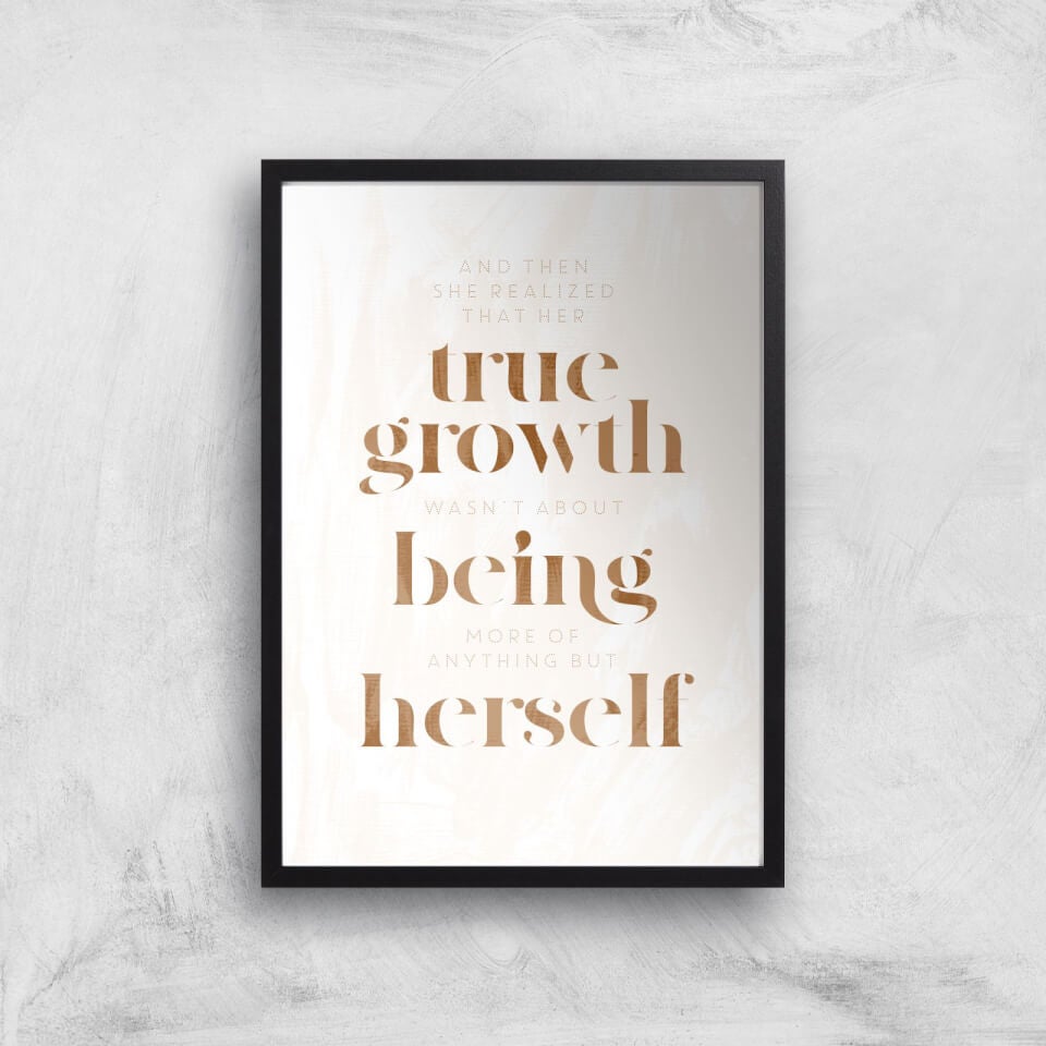And Then She Realized Giclee Art Print