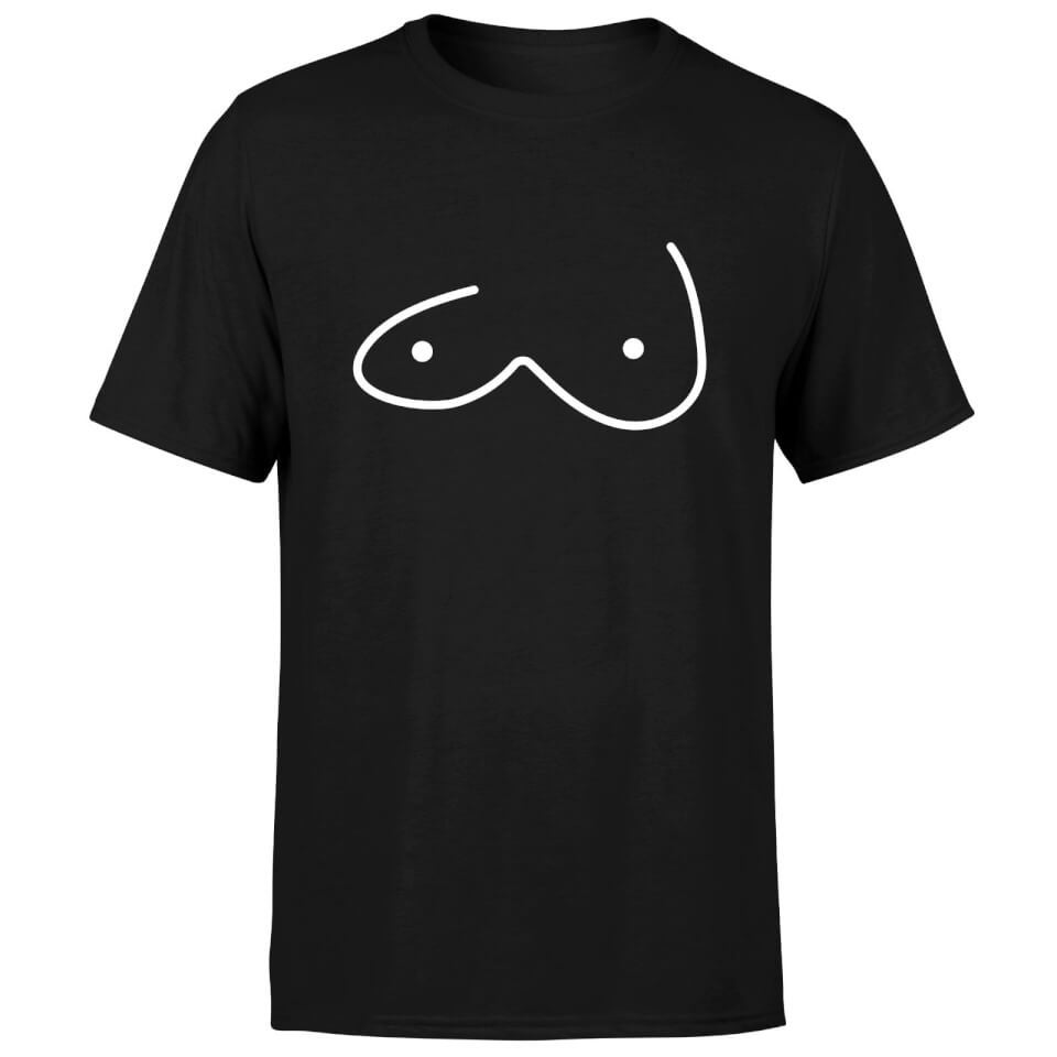 Wonkey Breasts Men's T-Shirt - Black