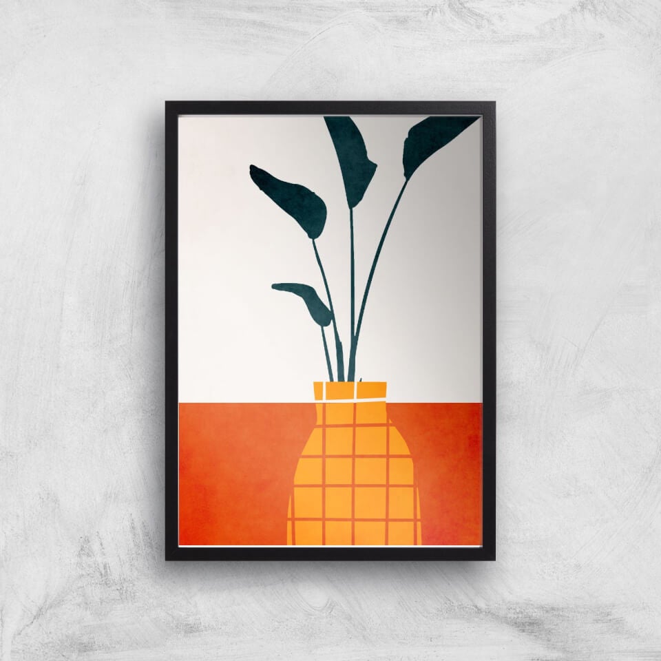 Borris Photography Kitchen Table With Plant Giclee Art Print