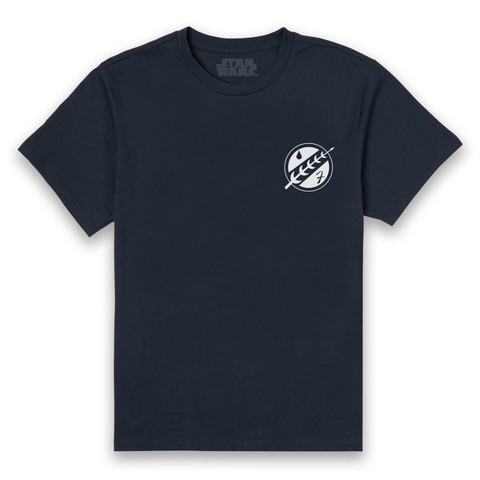 Star Wars Mandalorian Crest Unisex T-Shirt - Navy