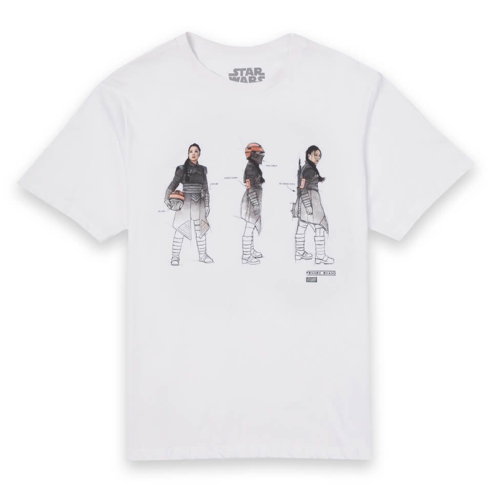 Star Wars Rotating Illustrations Unisex T-Shirt - White