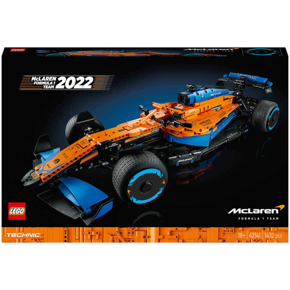 LEGO Technic: McLaren Formula 1 2022 Race Car Model Set (42141)