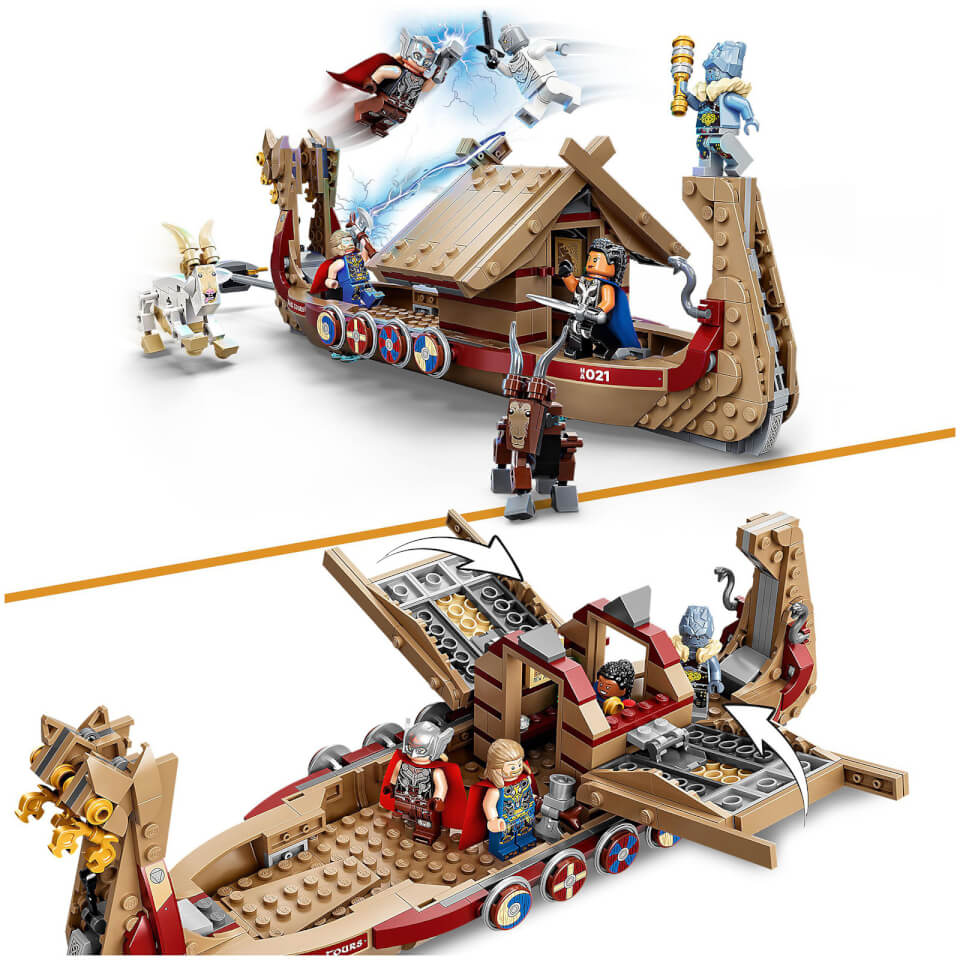LEGO Marvel The Goat Boat Buildable Thor Toy Ship (76208) 1