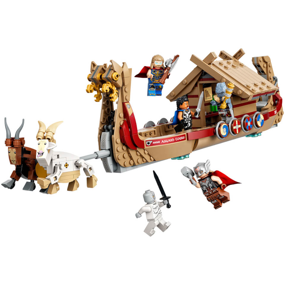 LEGO Marvel The Goat Boat Buildable Thor Toy Ship (76208) 3