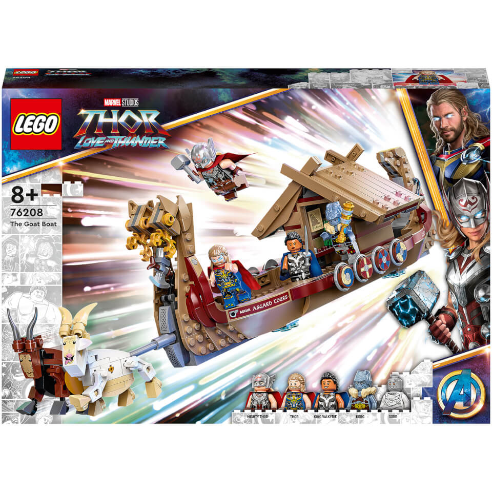 LEGO Marvel The Goat Boat Buildable Thor Toy Ship (76208)