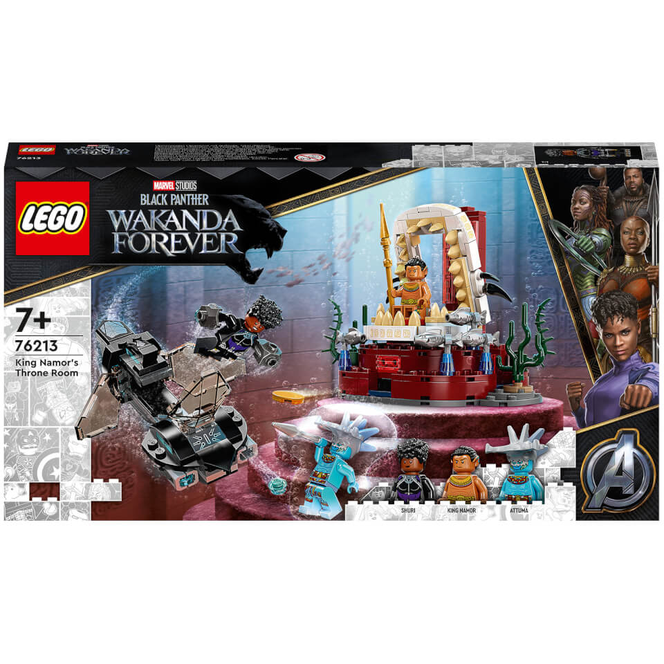 LEGO Marvel King Namor’s Throne Room Black Panther Set (76213)