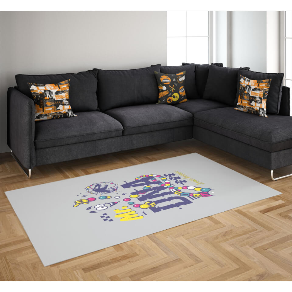 Decorsome x Jurassic Park Evergreen Mr. DNA Woven Rug