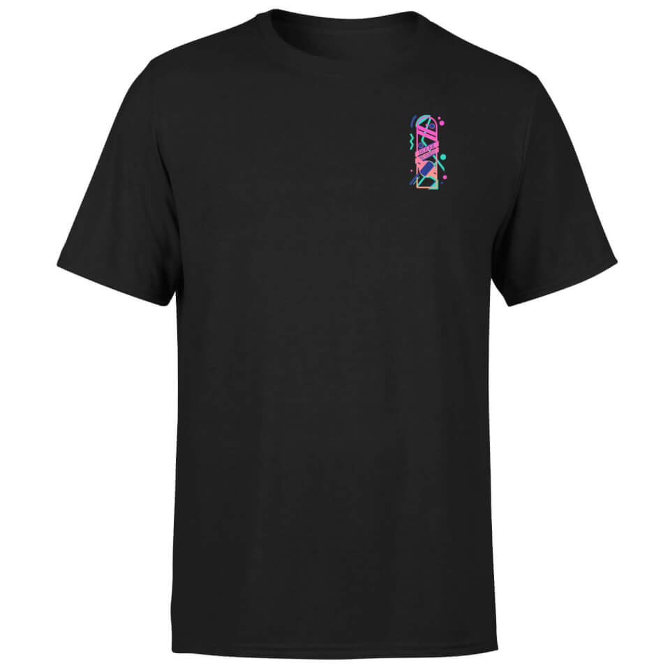Back To The Future Hover Board Men's T-Shirt - Black