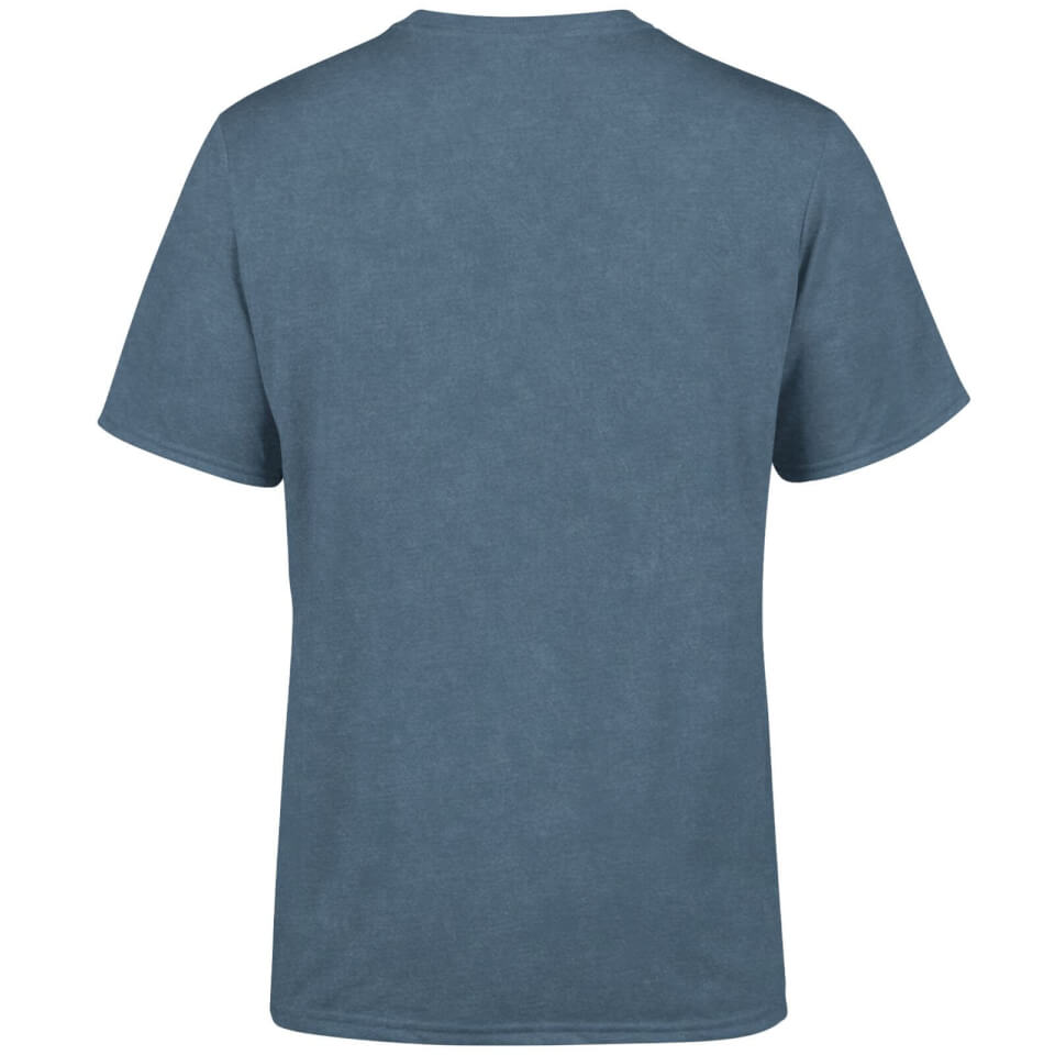 Back To The Future Retro Unisex T-Shirt - Navy Acid Wash 0
