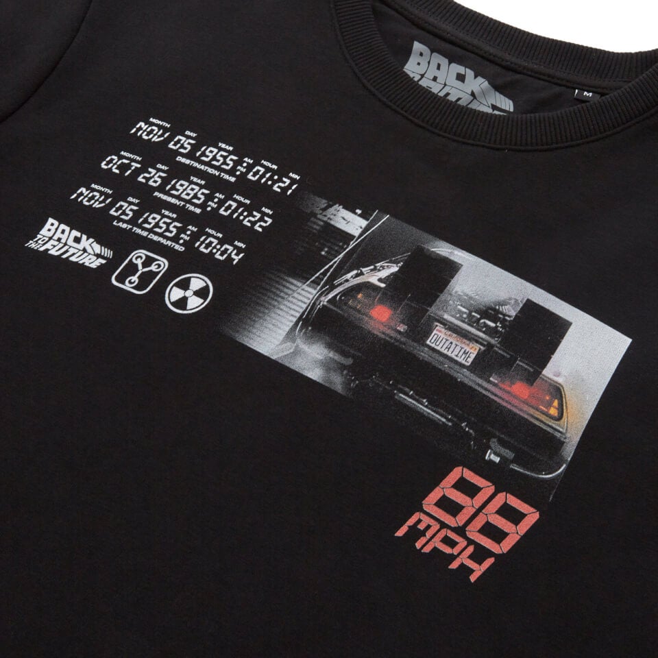 Back To The Future 88MPH Sweatshirt - Black 1