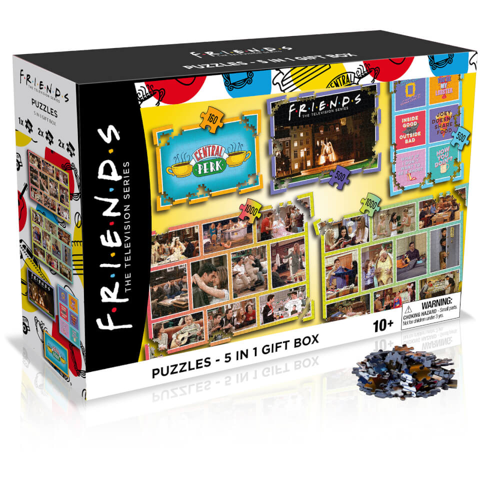 5 in 1 Jigsaw Puzzle - Friends Edition