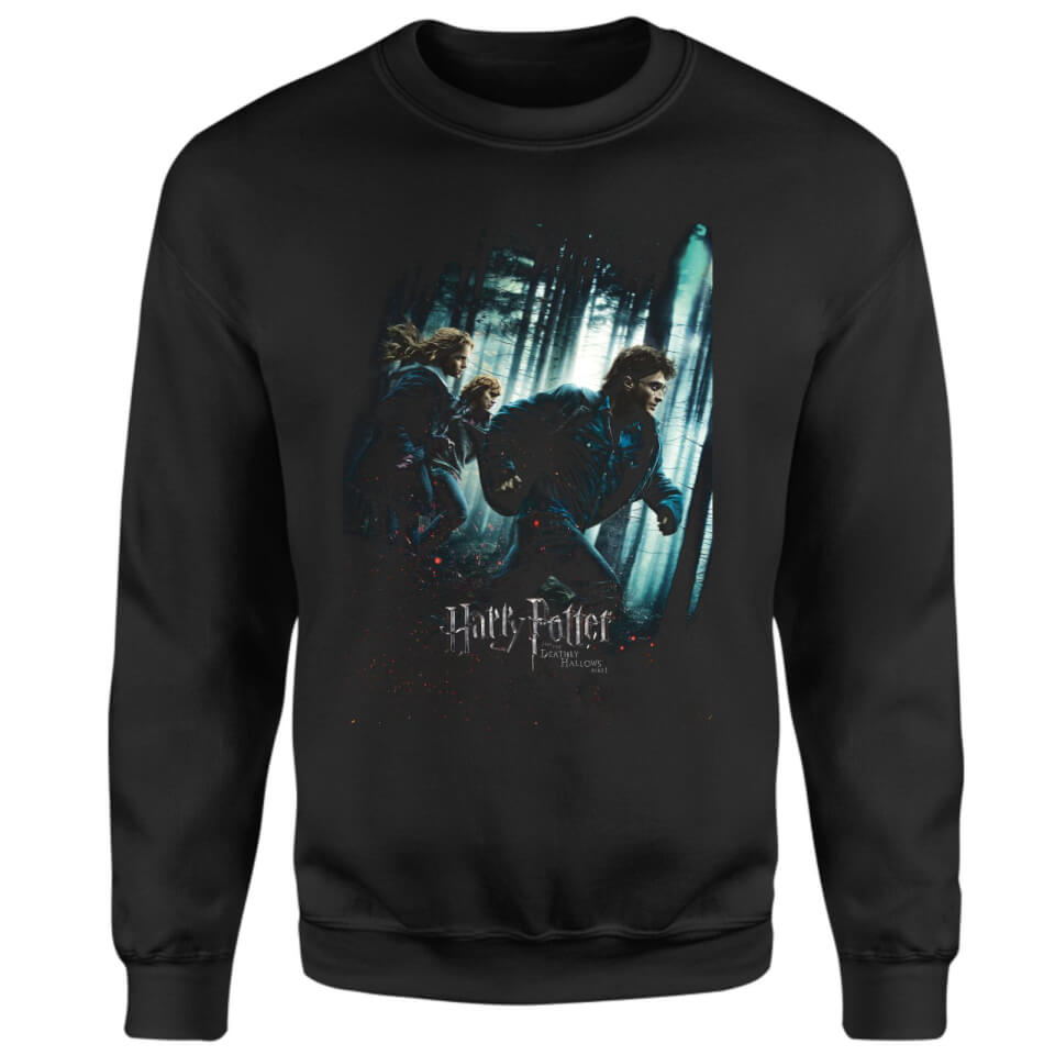 Harry Potter Deathly Hallows Part 1 Sweatshirt - Black