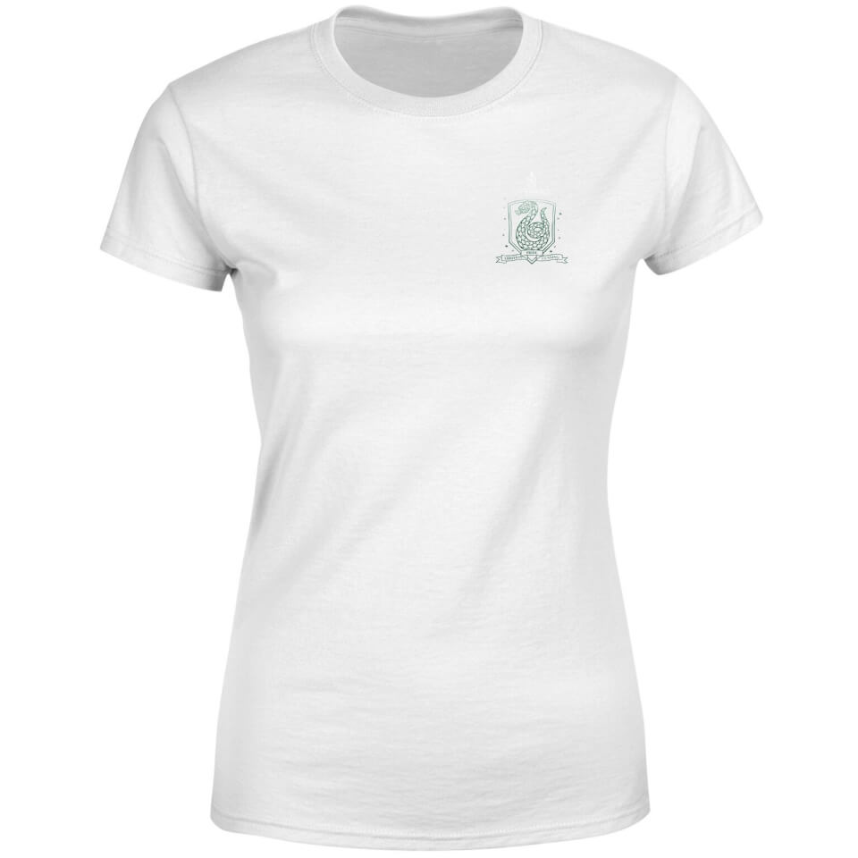 Harry Potter Ombré Slytherin Sigil Women's T-Shirt - White