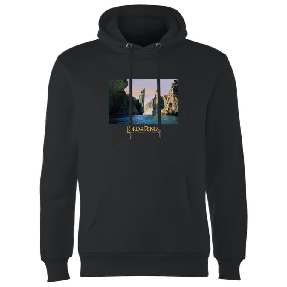 Lord Of The Rings Argonath Hoodie - Black