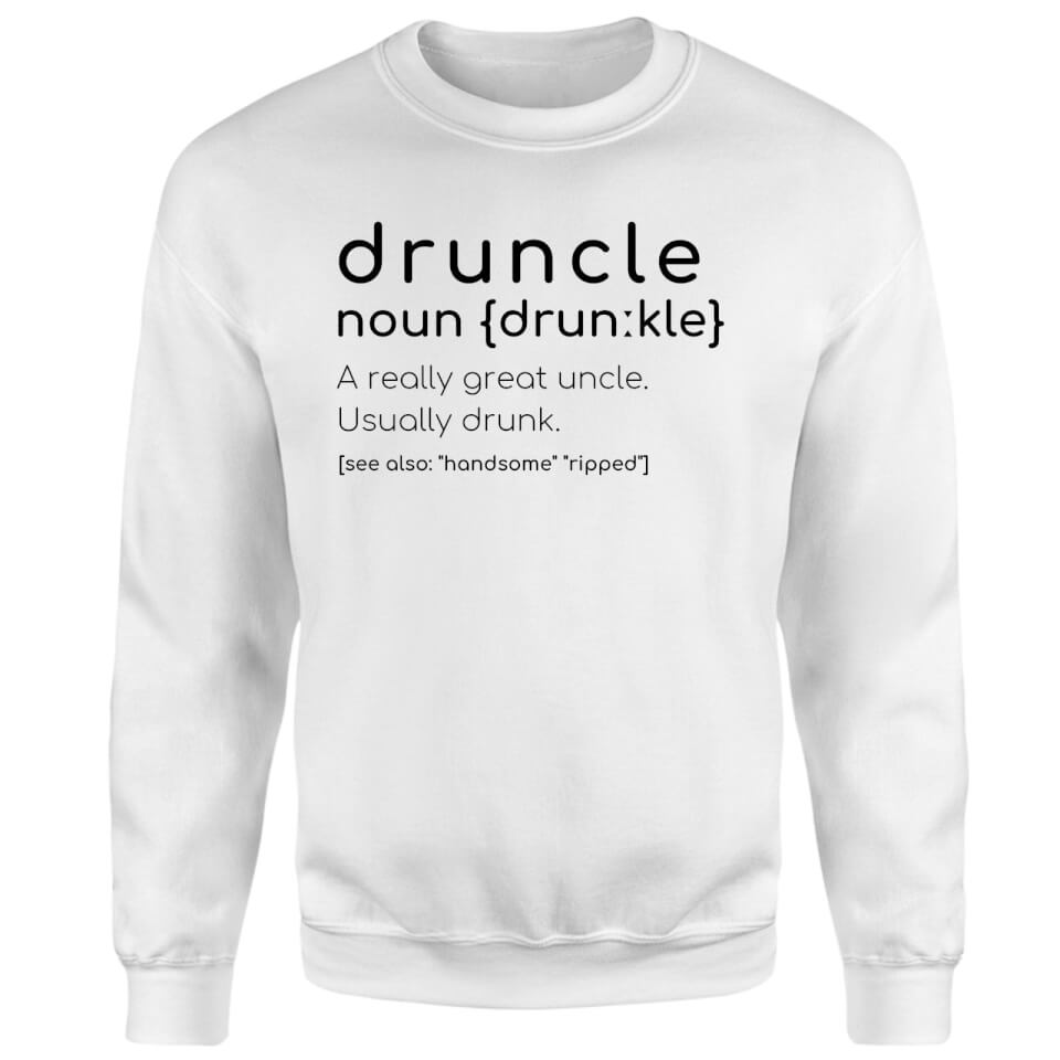 Druncle Sweatshirt - White