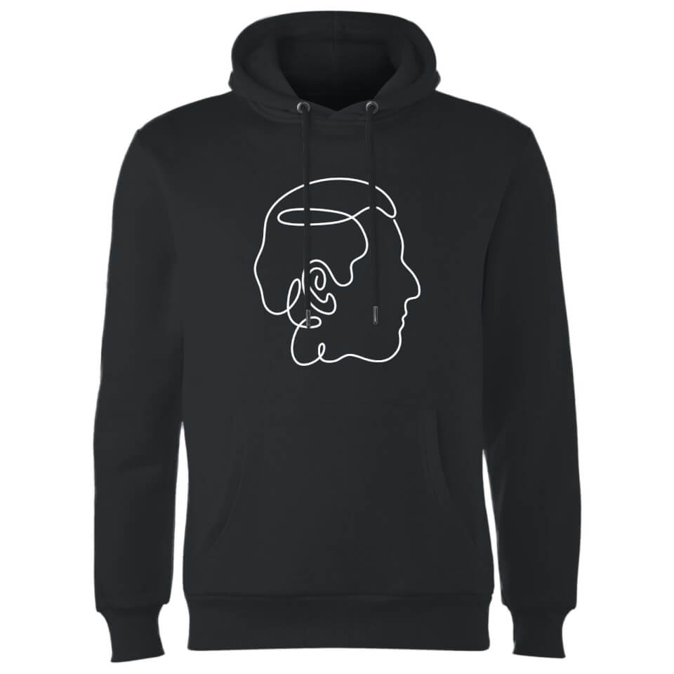 Charles Linework Hoodie - Black