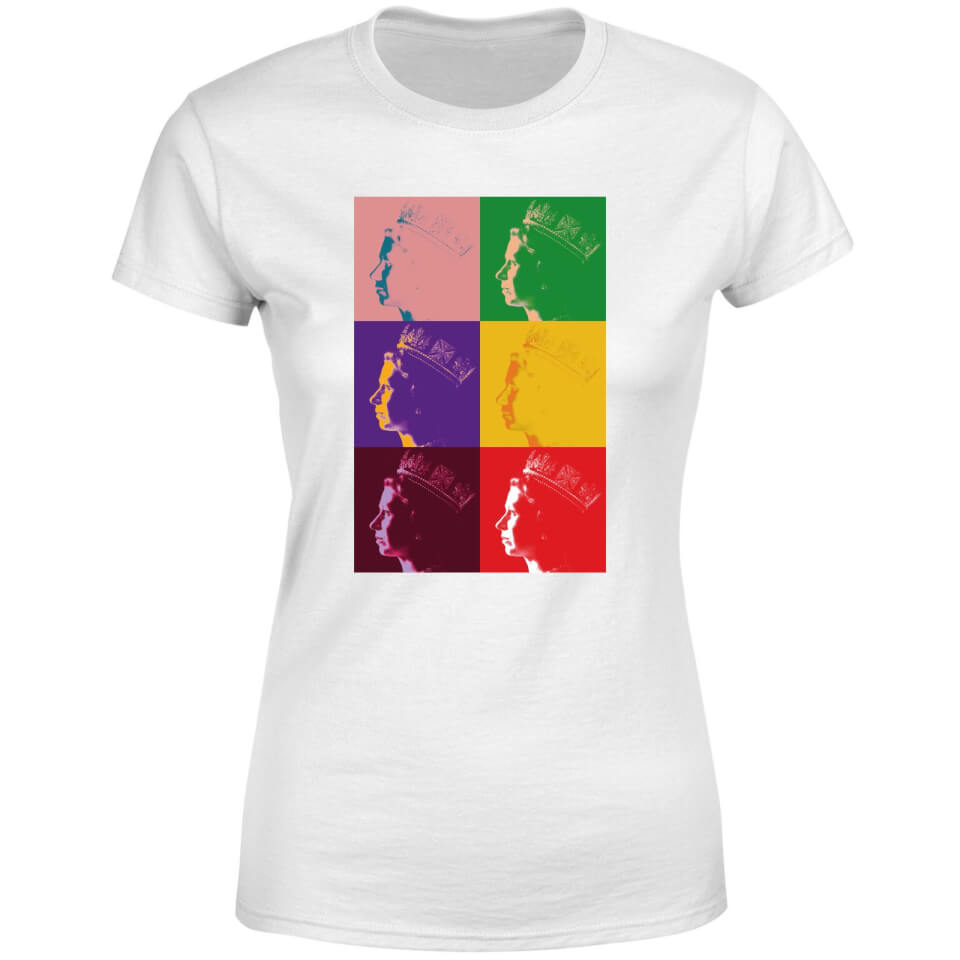 Pop Art Queen Women's T-Shirt - White