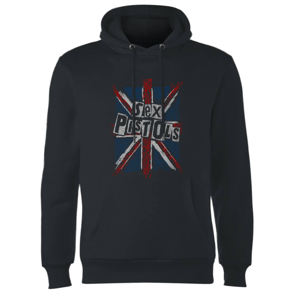 Sex Pistols Union Jack Hoodie - Black