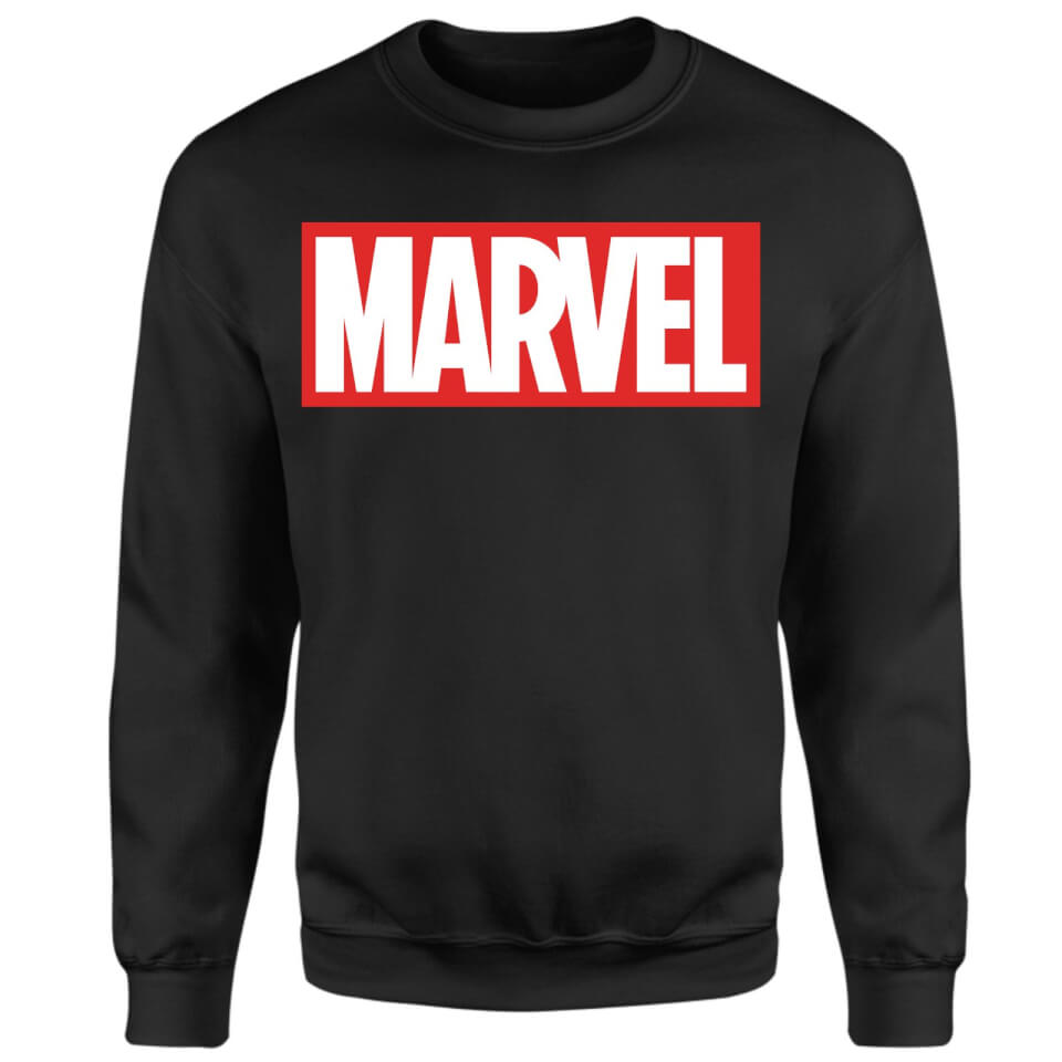 Marvel Logo Sweatshirt - Black