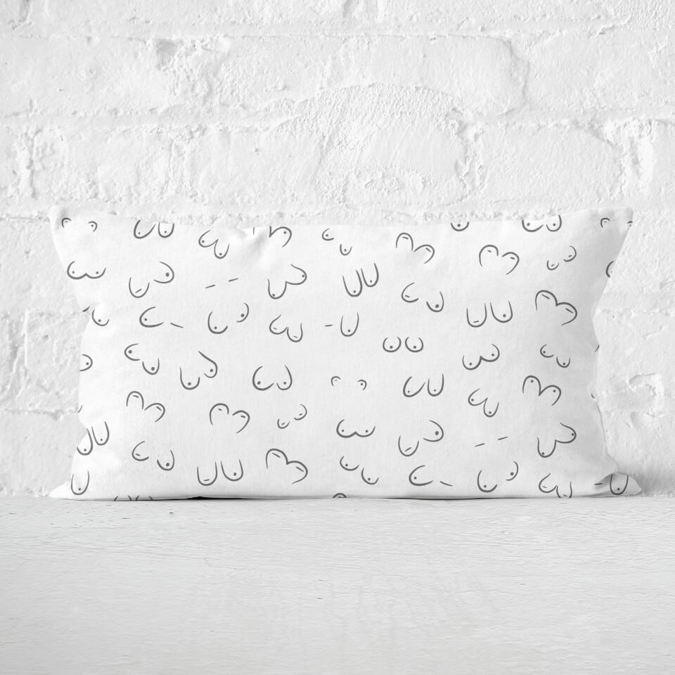Bumpers Pattern Rectangular Cushion