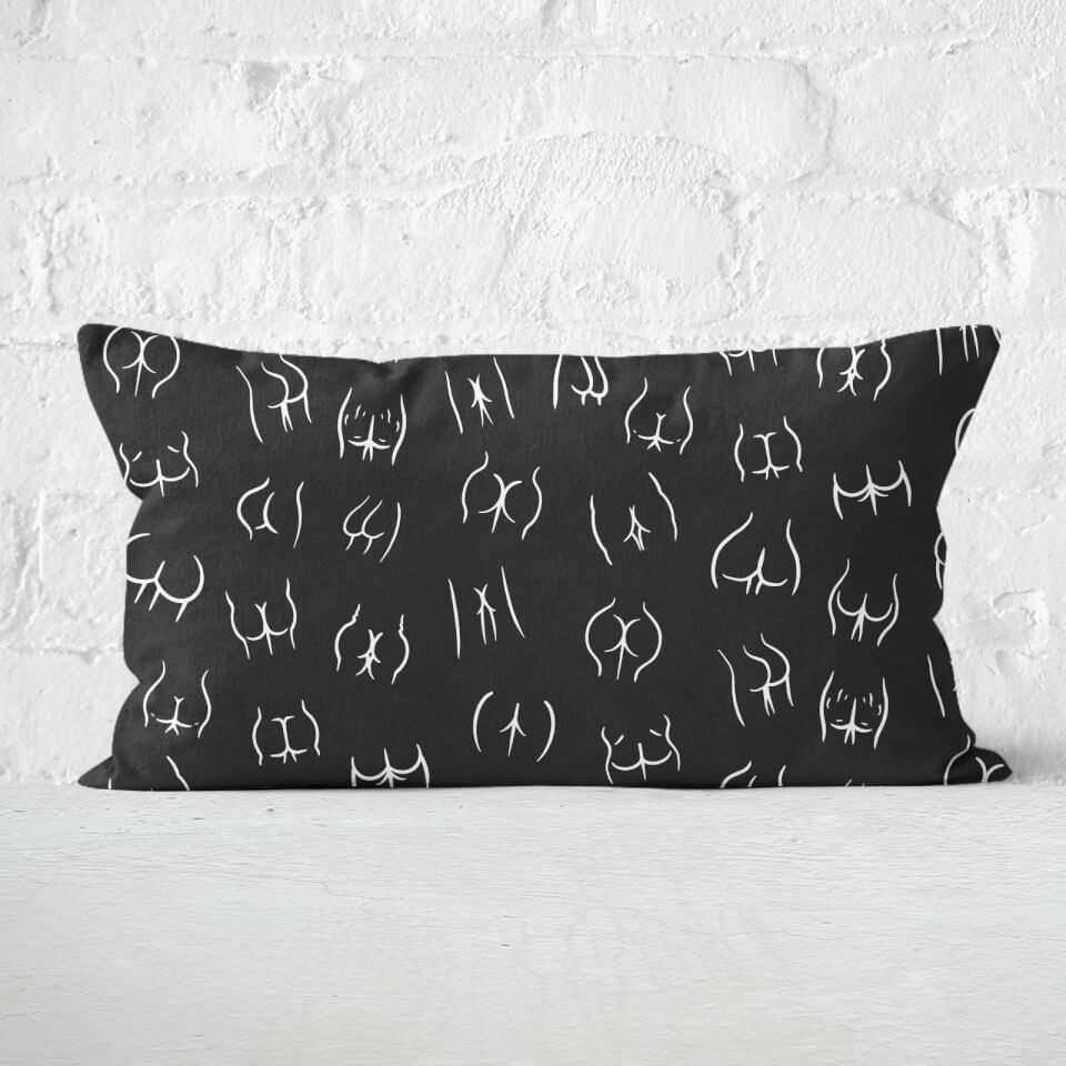 Bottom Pattern Rectangular Cushion