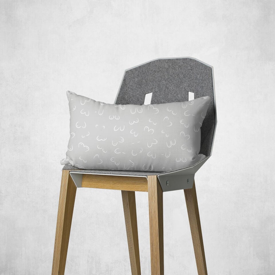 Cha Cha Pattern Rectangular Cushion 1